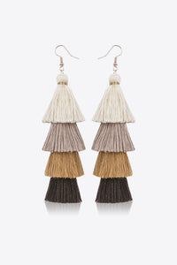 Layered Tassel Earrings