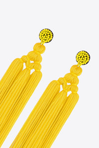 Beaded Tassel Earrings