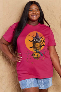 Simply Love Full Size Holloween Theme Graphic Cotton T-Shirt