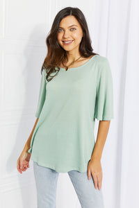 BOMBOM Honeysuckle Flare Sleeve Tunic