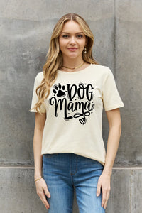 Simply Love Full Size DOG MAMA Graphic Cotton T-Shirt