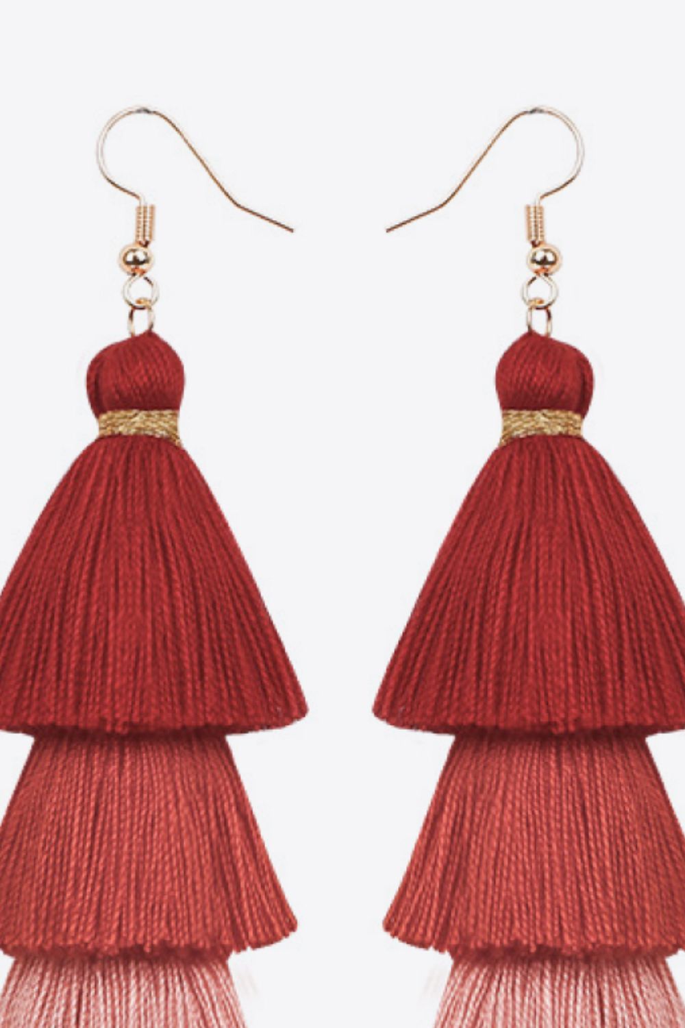 Layered Tassel Earrings