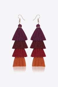 Layered Tassel Earrings