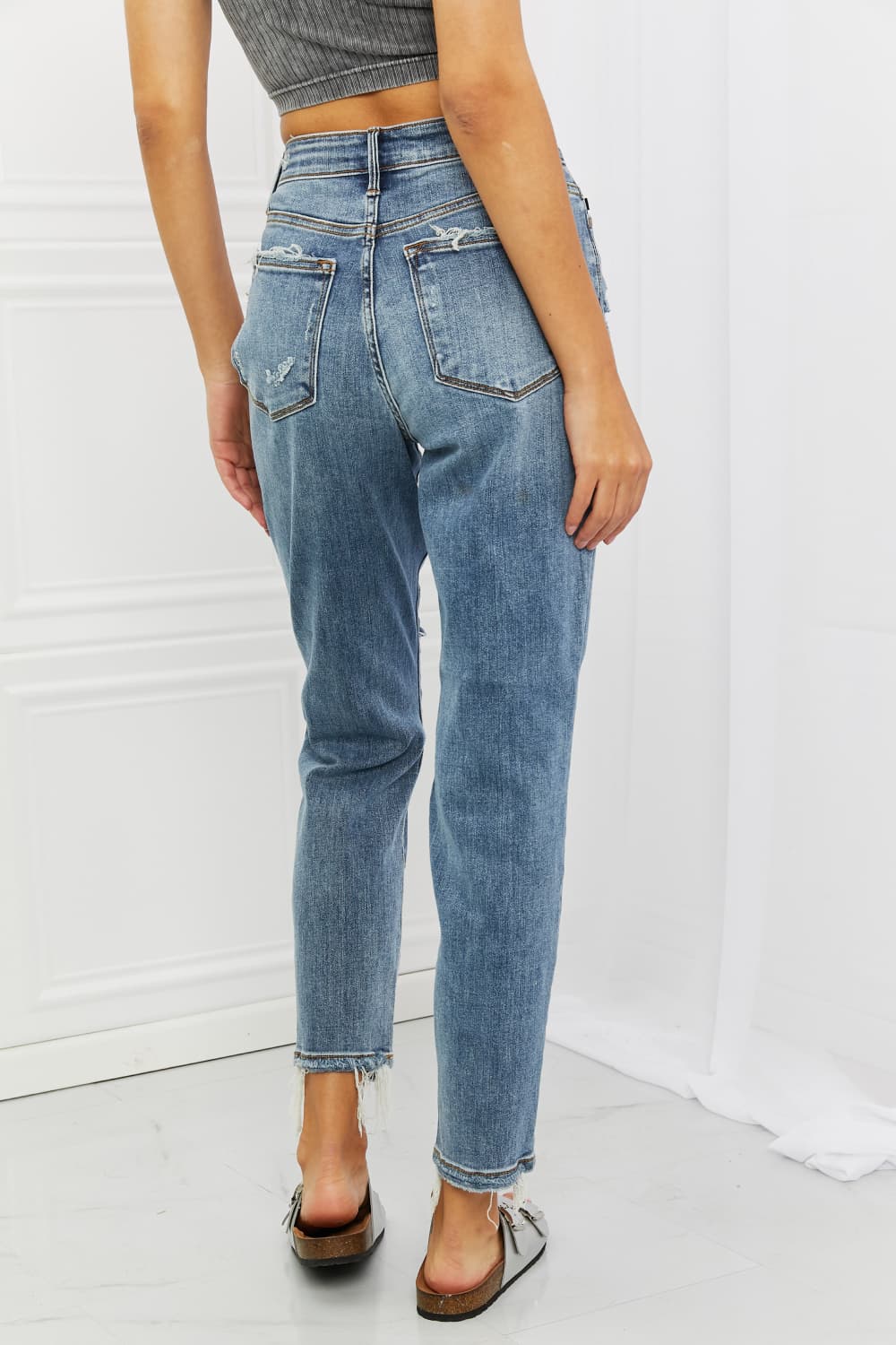 Judy Blue Maddison Full Size Boyfriend Jeans