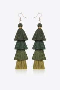 Layered Tassel Earrings