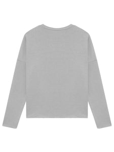 Full Size Graphic Round Neck Sweatshirt