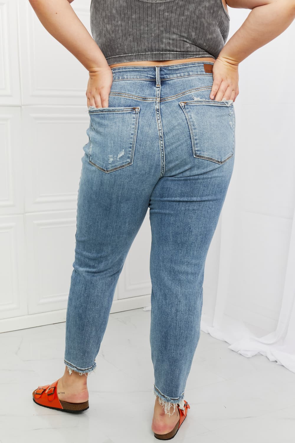 Judy Blue Maddison Full Size Boyfriend Jeans