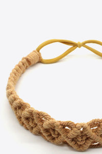 Assorted 2-Pack Macrame Flexible Headband